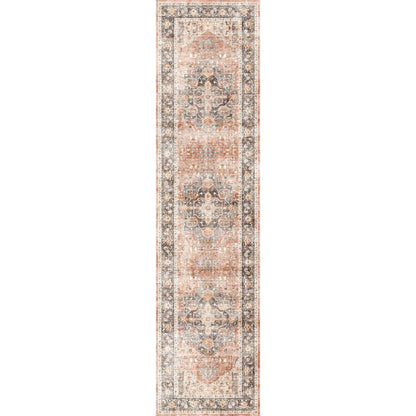 Riverra Terracotta Black Teppich