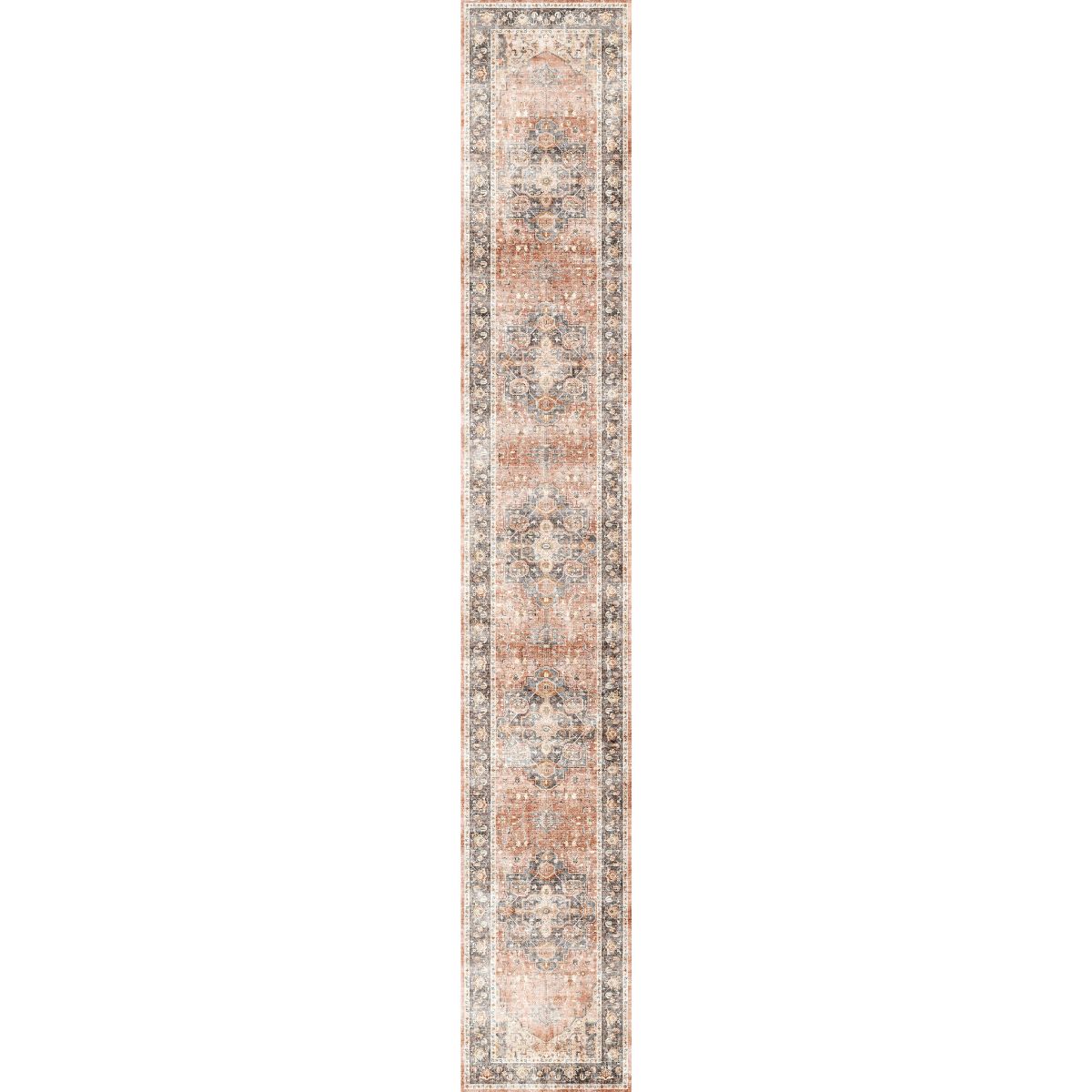Riverra Terracotta Black Teppich