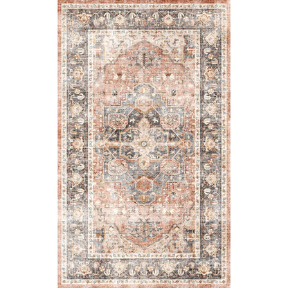 Riverra Terracotta Black Teppich