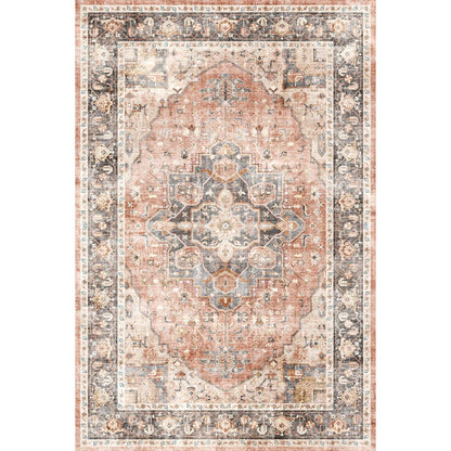 Riverra Terracotta Black Teppich