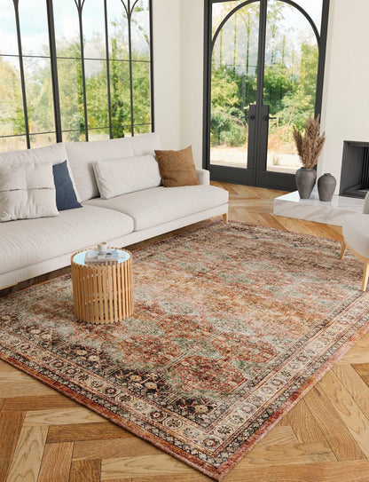 Teppich Layla Sage Taupe