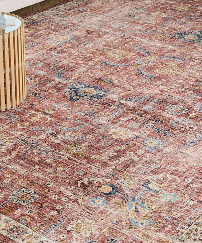 Teppich Jasper Rose Taupe Rot