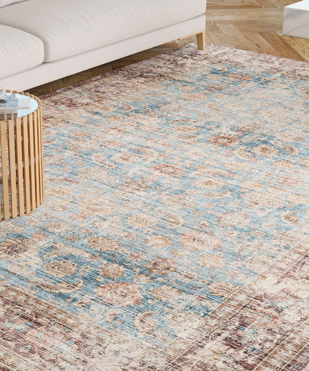 Zariah Brick Lagoon Teppich