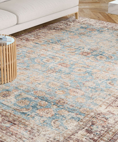 Zariah Brick Lagoon Teppich