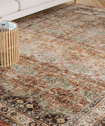 Teppich Layla Sage Taupe