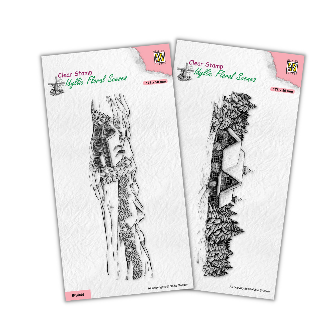 Slim Line Idyllic Stamp Set