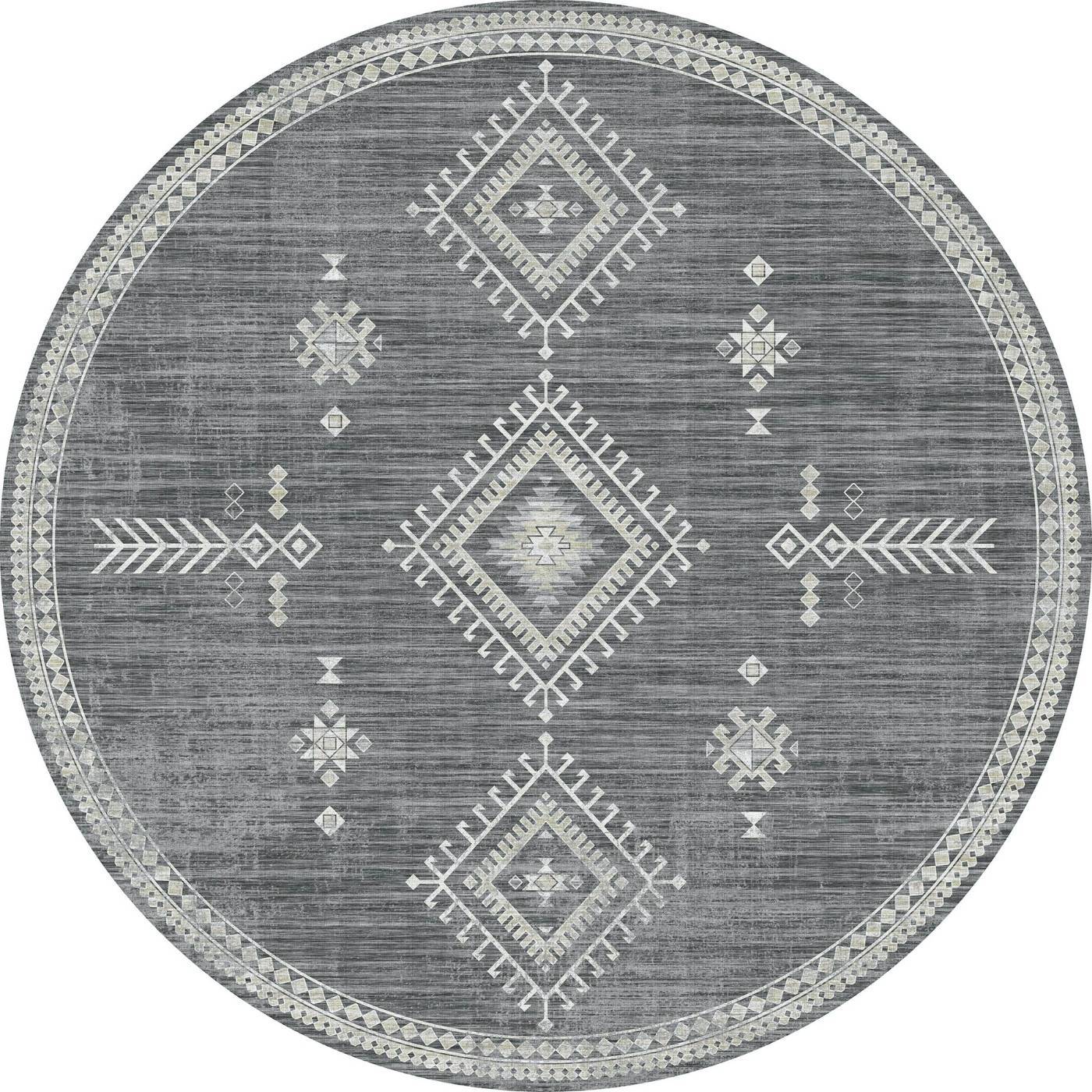 Teppich "Khaleesi" Schwarz Gelb Sand
