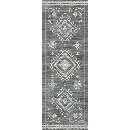 Teppich "Khaleesi" Schwarz Gelb Sand