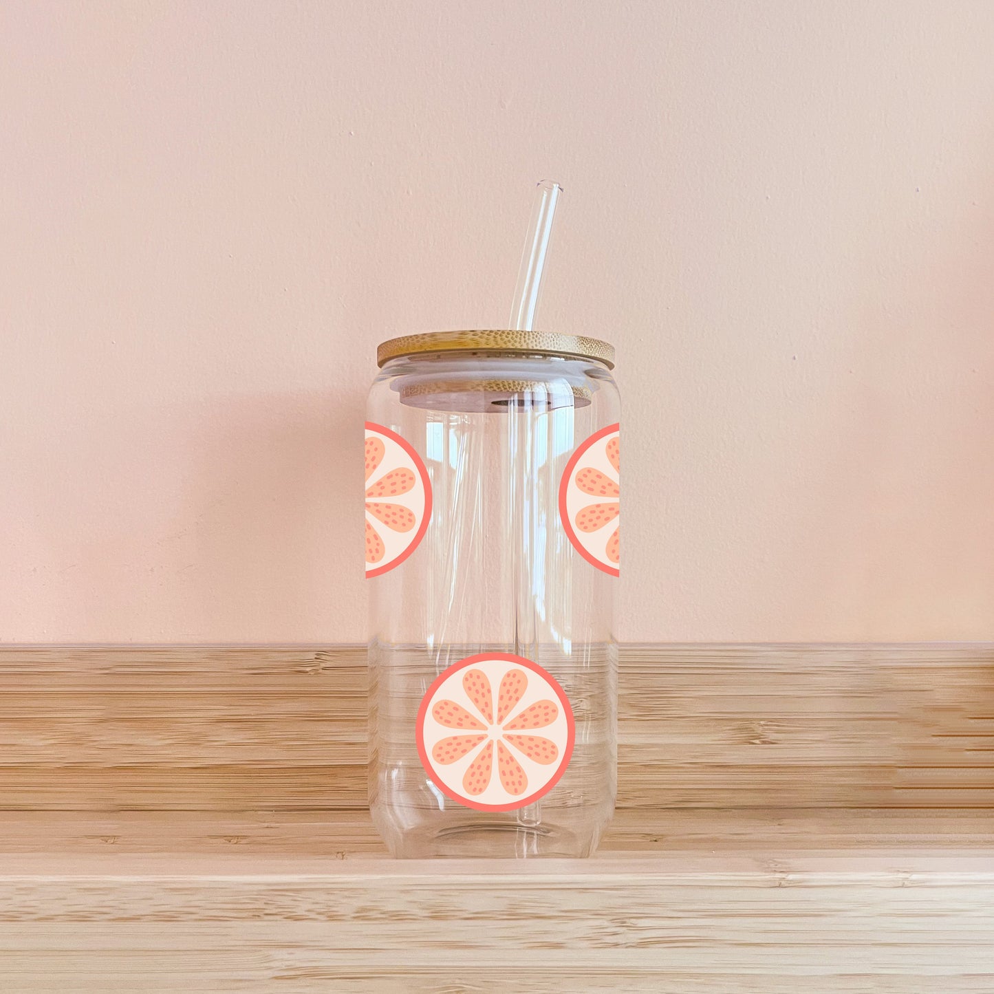 Verre boho - Agrumes