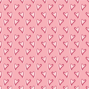 Craft HTV Valentines Hearts Border #2