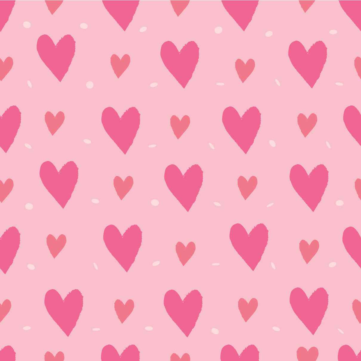 Valentines Hearts Pink Adhesive Vinyl