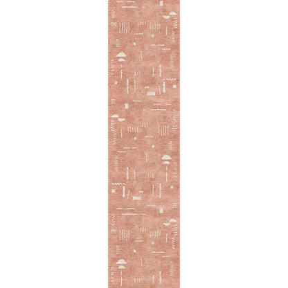 Jama Coral Pink Teppich