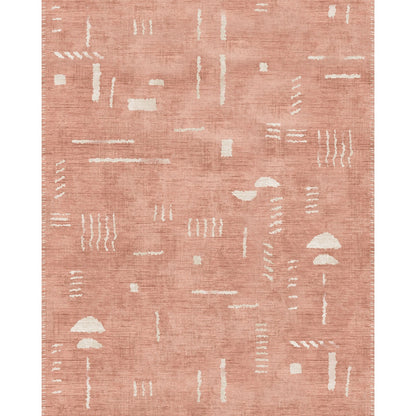 Jama Coral Pink Teppich