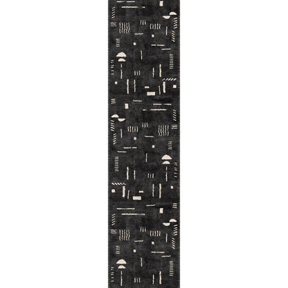 Jama Schwarz Teppich