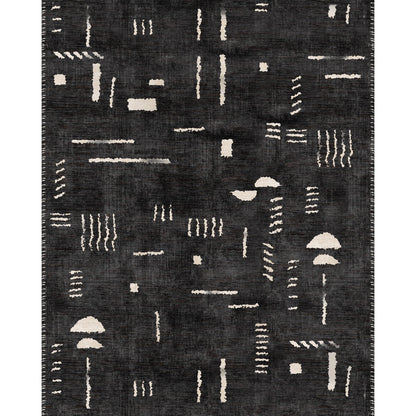 Jama Schwarz Teppich