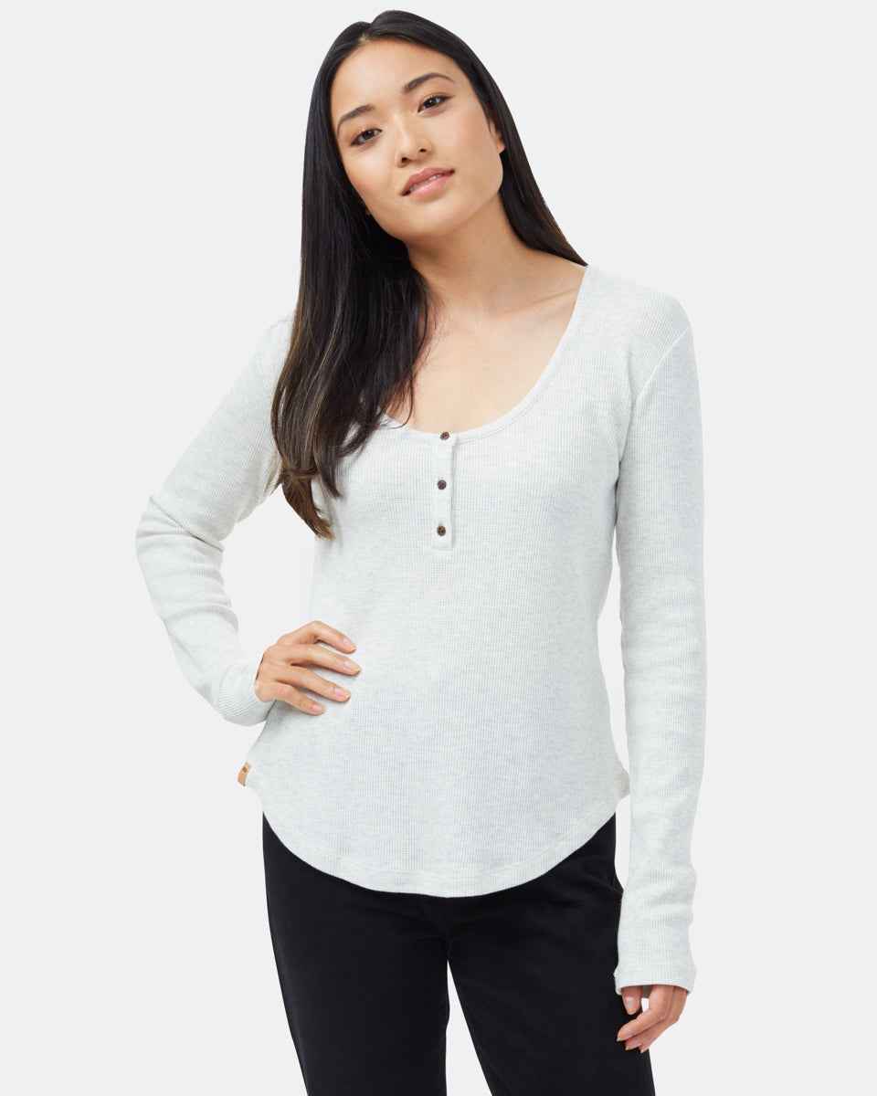TreeWaffle Henley Longsleeve