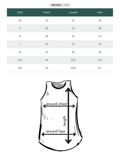 HUMMINGBIRD - Women's Relaxed Tank - Rust
