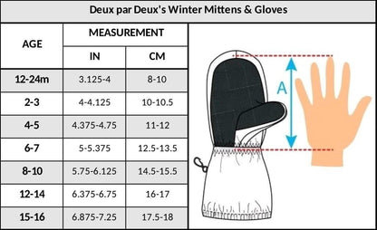 Winter Mittens Teknik Black