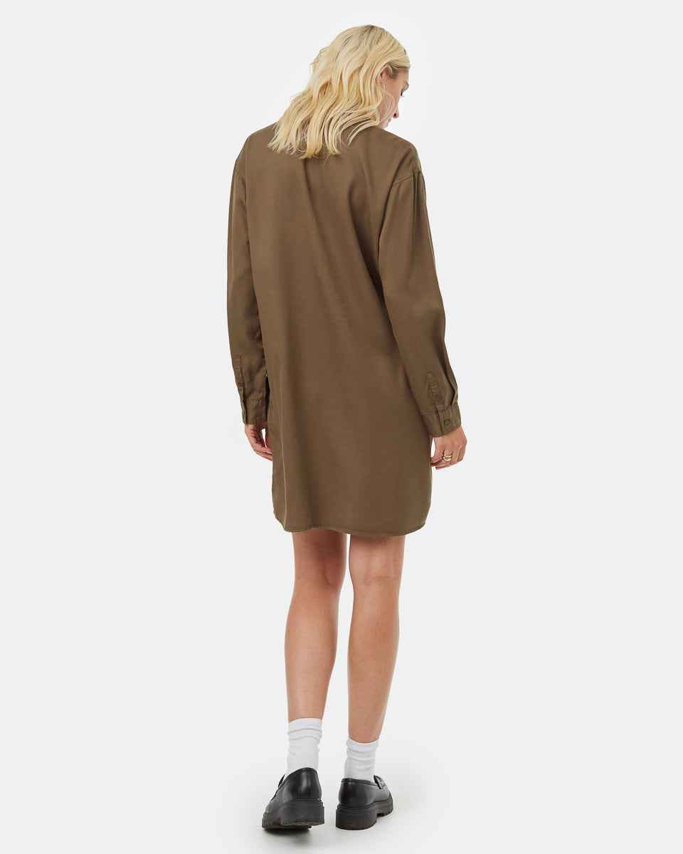 Oversized Shirt Dress