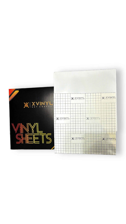 XVinyl Pro White Gloss Permanent Adhesive Vinyl with PET Backing