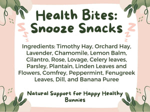 Health Bites: Snooze Snacks