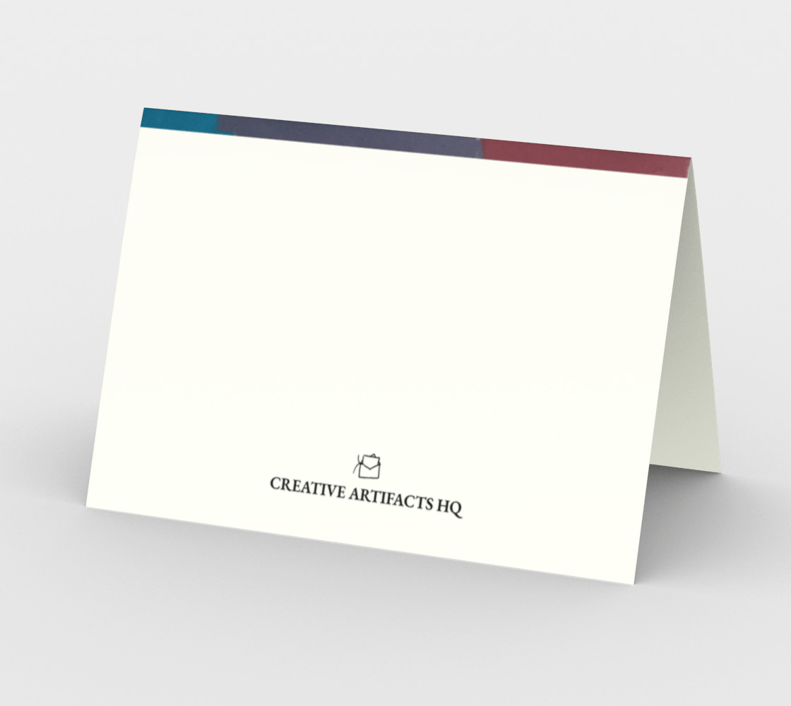 Set of 3 Blank Greeting Cards | 5 x 7 | Gouache