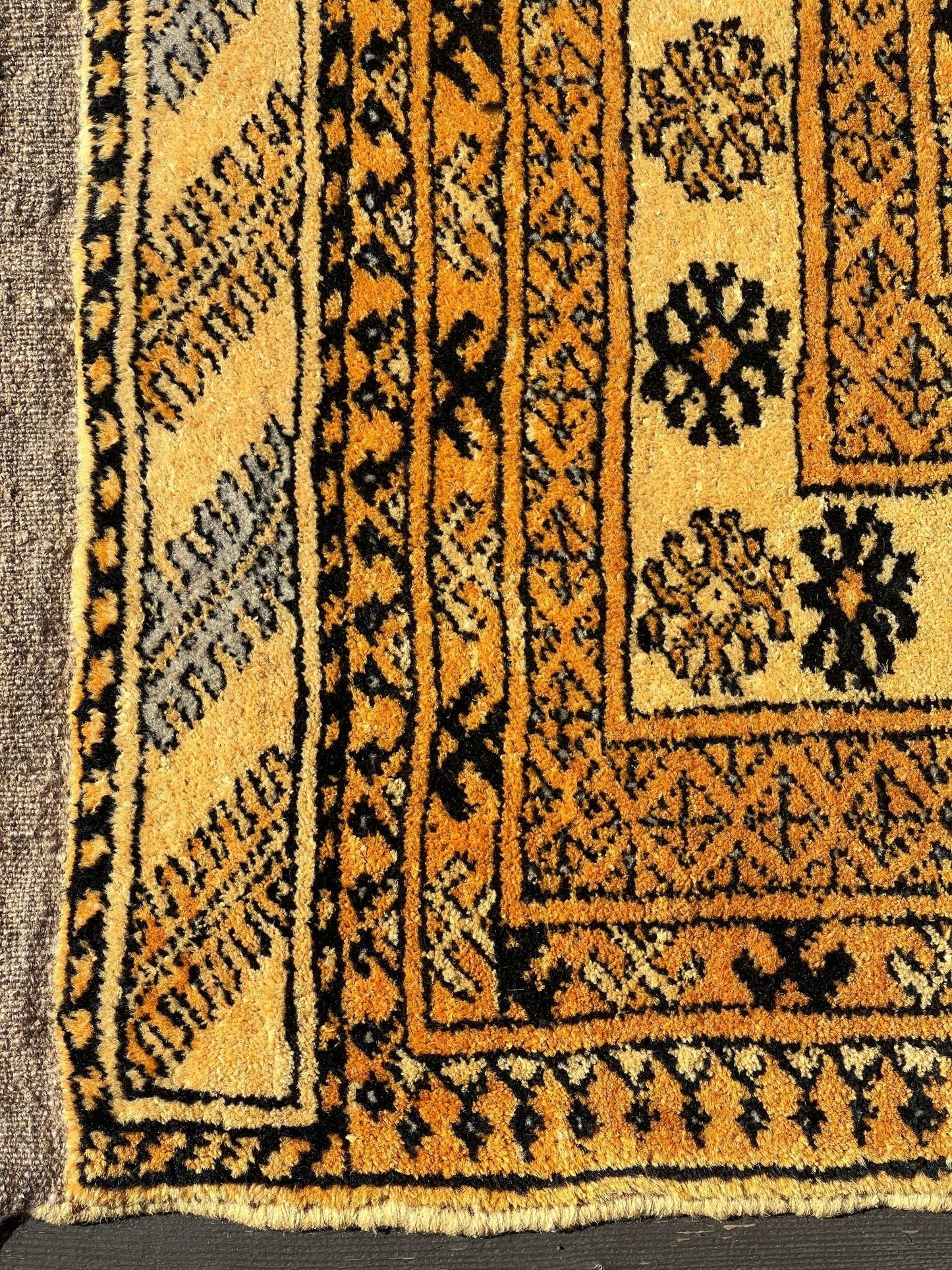 Afghan Buchara Brückenläufer Teppich | 104 x 284 cm