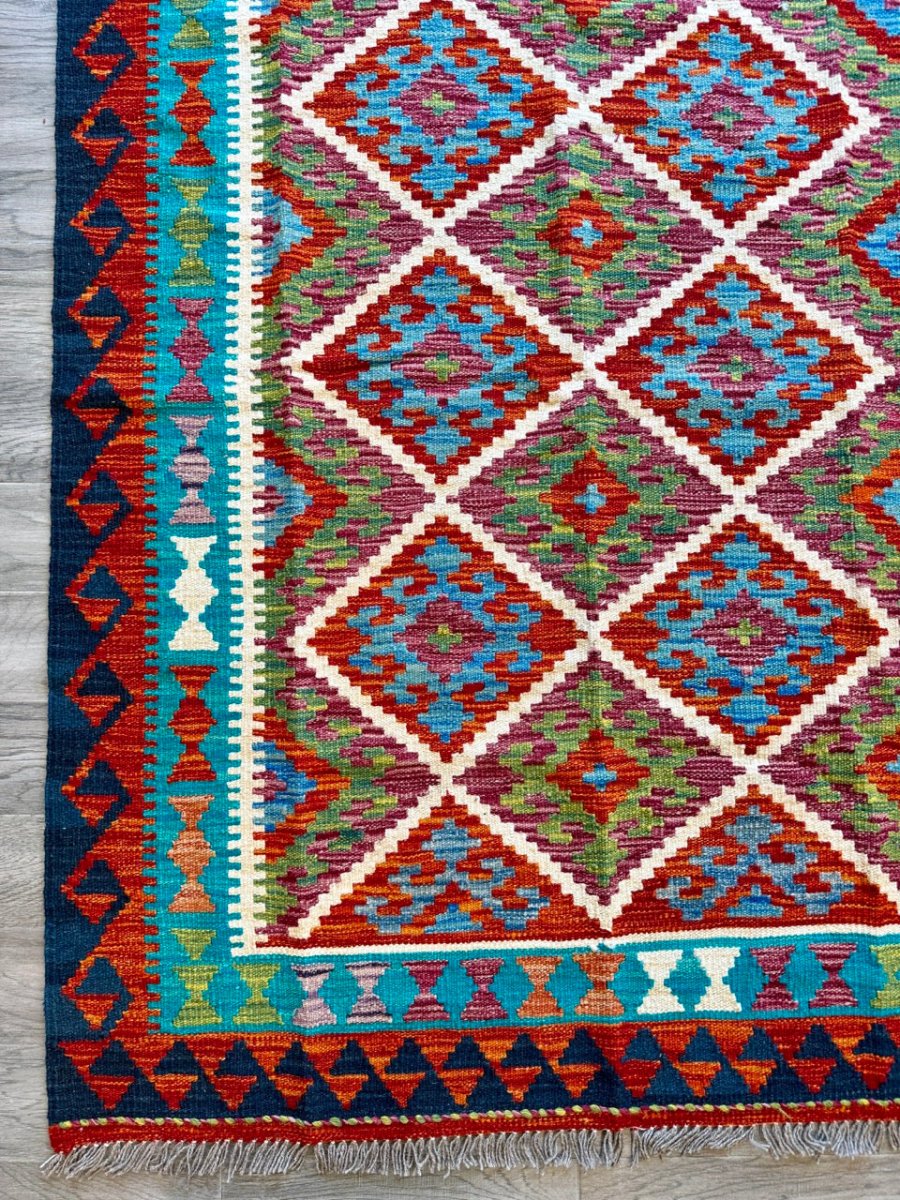 Afghan Chobi Kelim Teppich | 130 x 175 cm