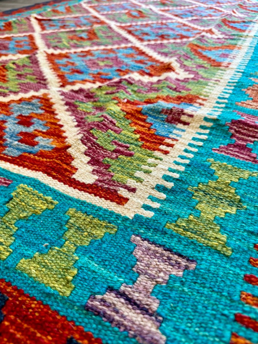 Afghan Chobi Kelim Teppich | 130 x 175 cm