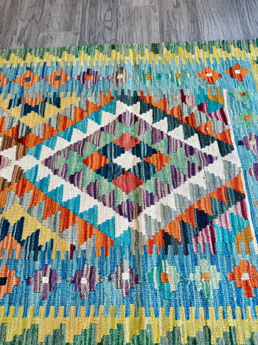 Afghan Chobi Kilim Runner | 2' 6" x 6' 7"