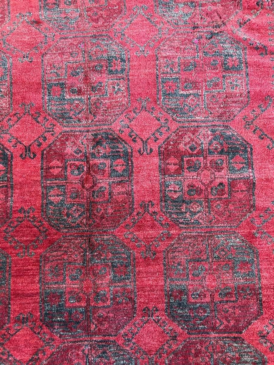 Afghan Turkmen Rug | 7' 1" x 5' 9"