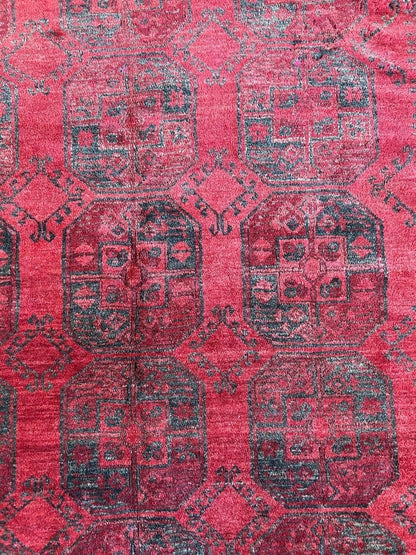 Afghan Turkmen Rug | 7' 1" x 5' 9"