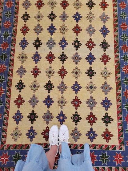 Afghan Kilim | 7’ 11” x 5’ 1”