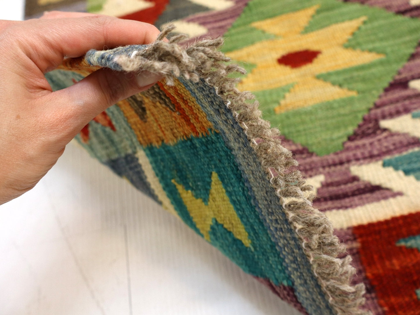 Afghan Maimana Kilim Rug | 1' 11" x 2' 11"