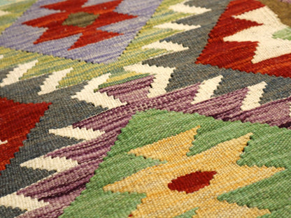 Afghan Maimana Kilim Rug | 1' 11" x 2' 11"