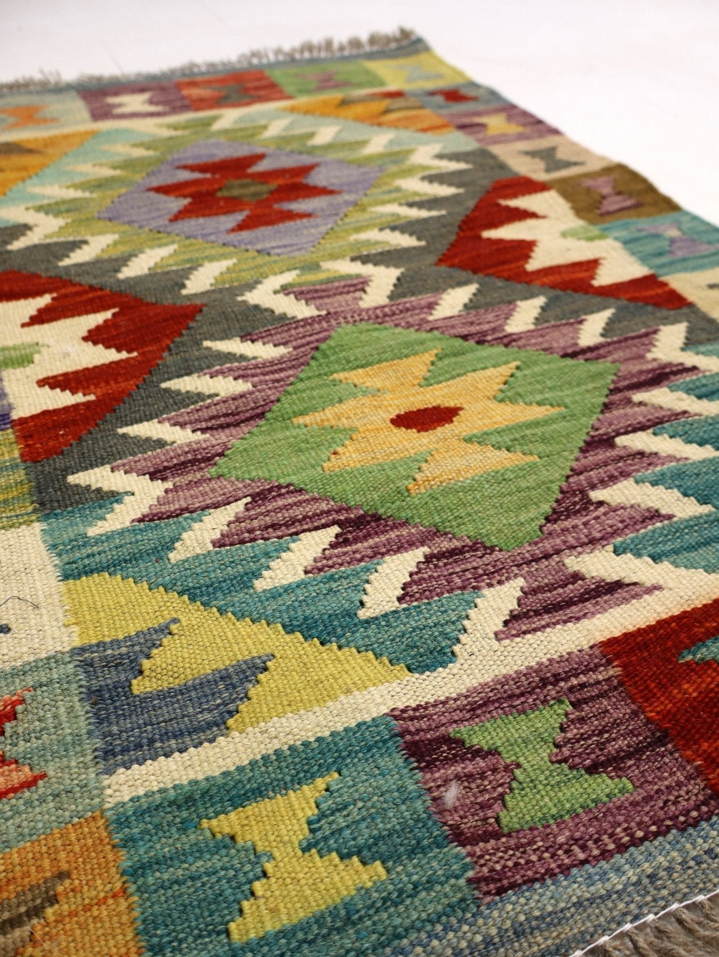 Afghan Maimana Kilim Rug | 1' 11" x 2' 11"