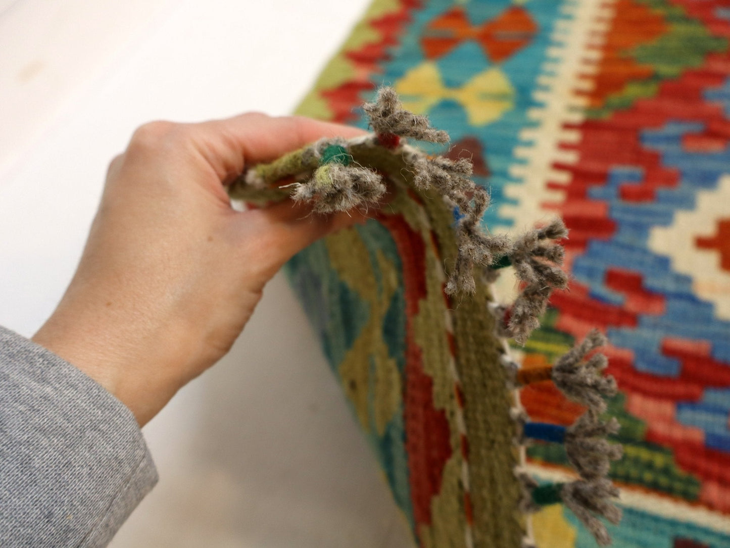 Afghan Maimana Kilim Rug | 2' 8" x 6' 8"