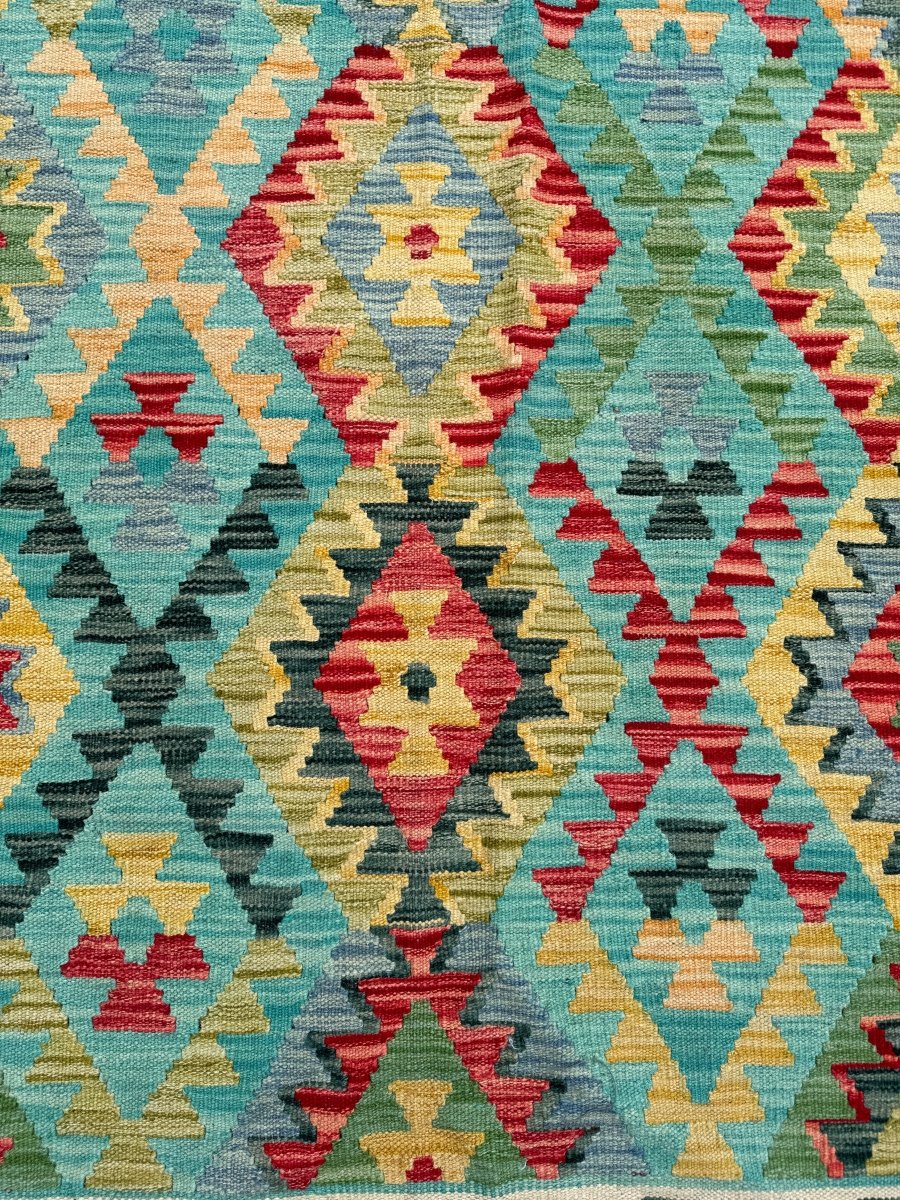 Afghan Maimana Kelim Teppich | 1,50 x 1,93 m