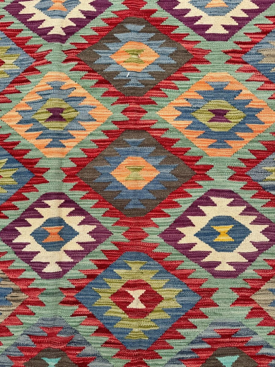 Afghan Maimana Kelim Teppich | 1,78 m x 2,57 m
