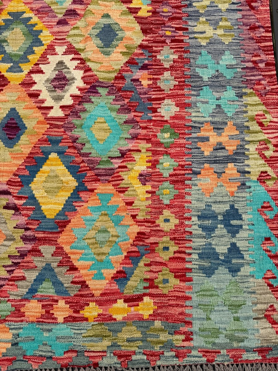 Afghan Maimana Kilim Rug | 6' 1" x 9' 3"