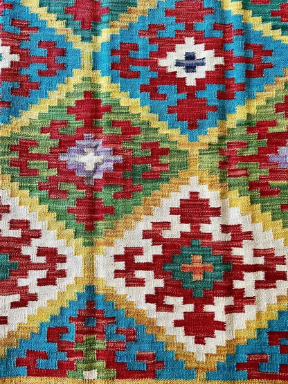 Afghan Maymana Kilim Rug | 8' x 5' 9"