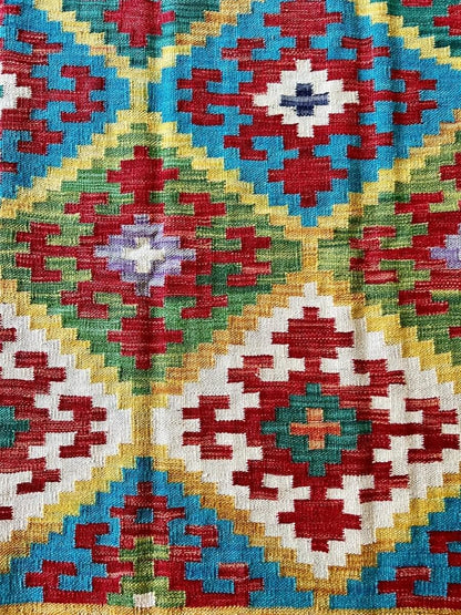 Afghan Maymana Kilim Rug | 8' x 5' 9"