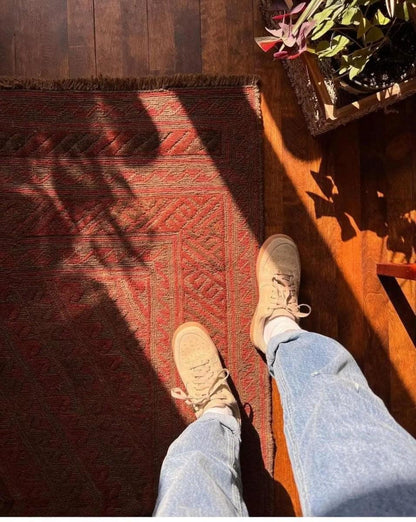 Afghan Rug | 5' 7" x 5'