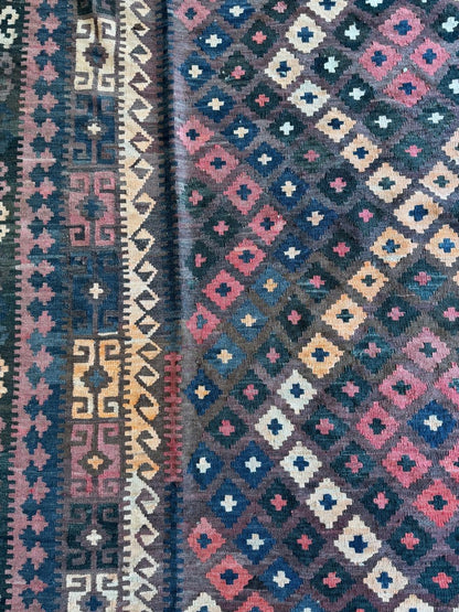 Afghan Usbekischer Kelim Teppich | 7' 10" x 10' 6"