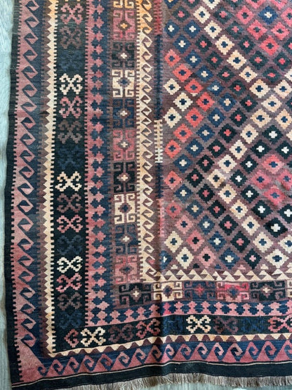 Afghan Usbekischer Kelim Teppich | 7' 10" x 10' 6"