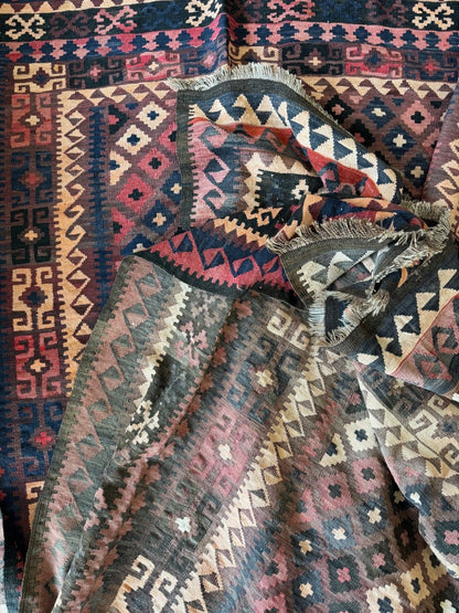 Afghan Usbekischer Kelim Teppich | 7' 10" x 10' 6"