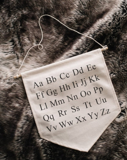 Alphabet Canvas Banner