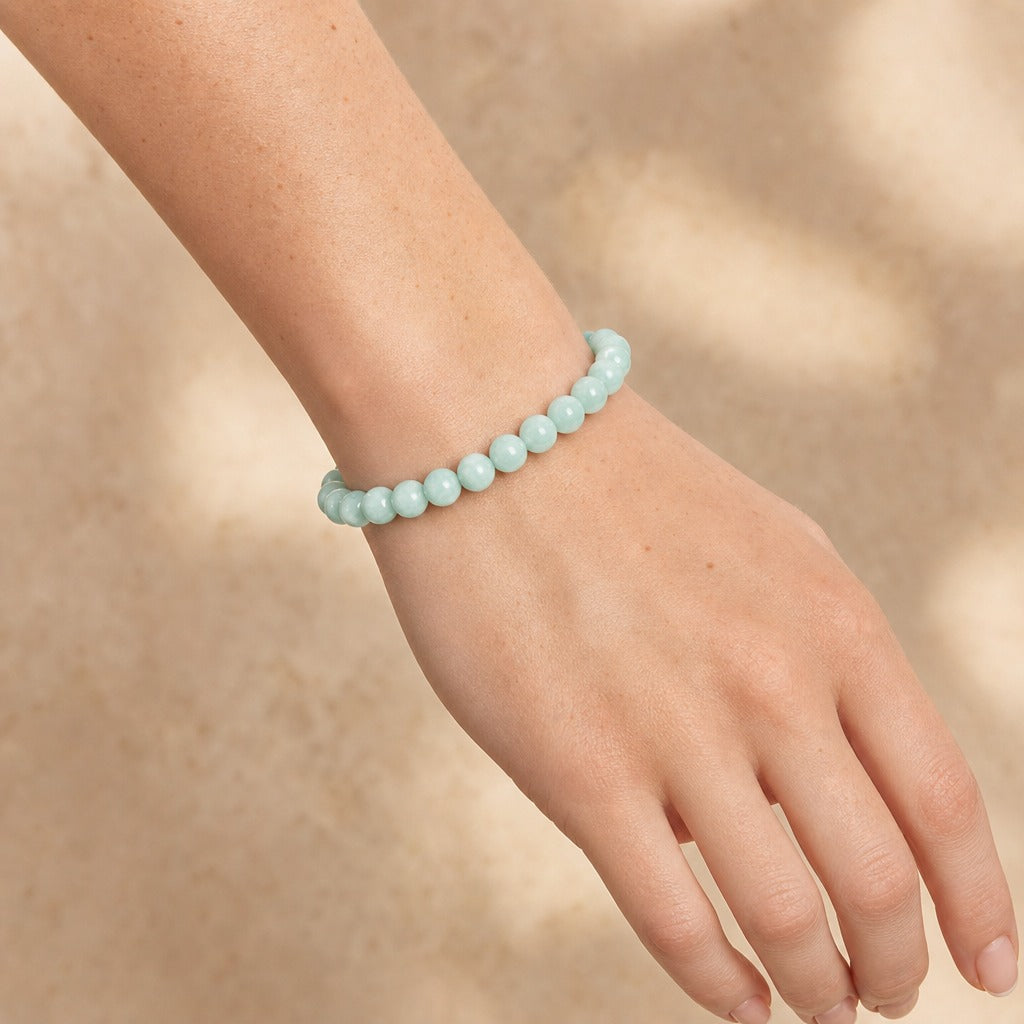 Amazonite Bead Bracelet