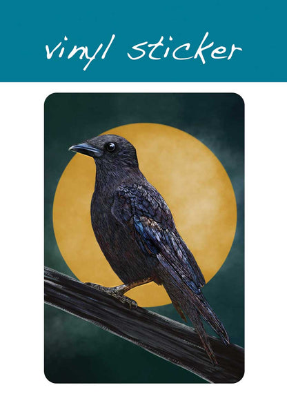 Vinyl Sticker - American Crow