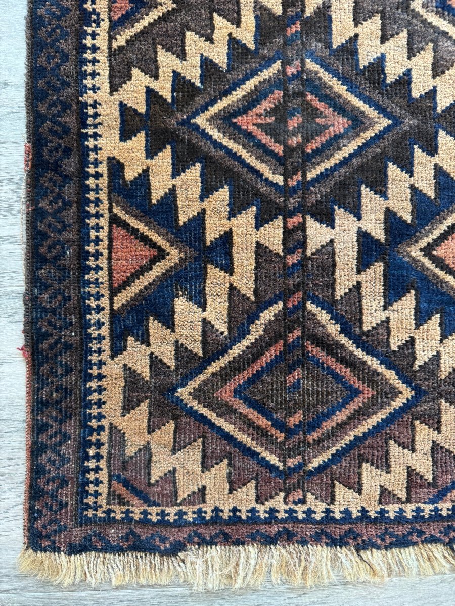 Antique Baluch Bag Face Rug | 1' 6" x 3' 2"